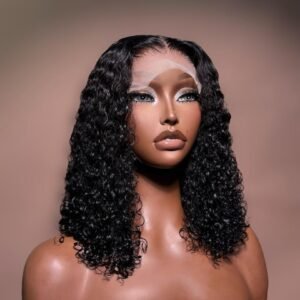 5x5 SDD  Vietnamese Jerry Curls Closure Unite(300 grams)