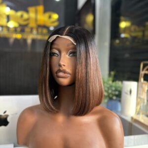 10'' Vietnamese Ombré Brown Bonestraight