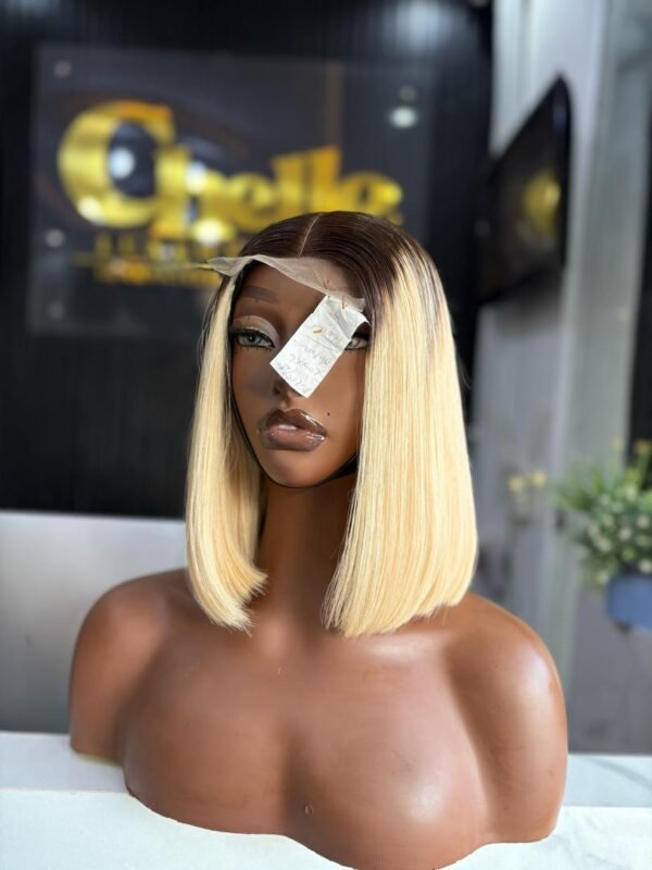 10'' Vietnamese Ombré Blonde Bonestraight