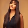 Vietnamese Brown Bonestraight Fringe Unit (300 grams Unit)