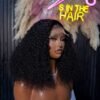 (5x5) Double Drawn Eurasian Curls Closure Unit