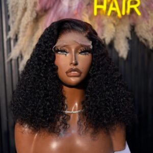 (5x5) Double Drawn Eurasian Curls Closure Unit