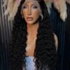 Super Double Drawn Deep Water Curly Frontal Unit
