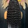Super Double Drawn Deep Water Curly Frontal Unit