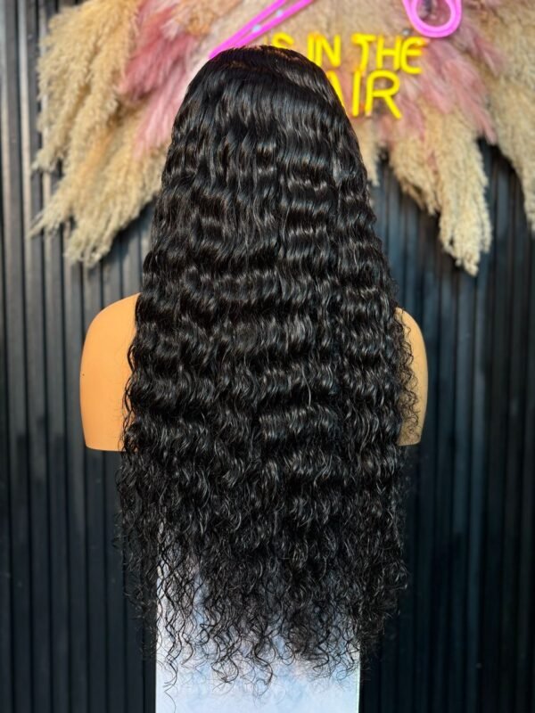 Super Double Drawn Deep Water Curly Frontal Unit