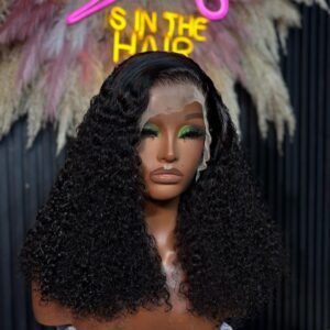 Super Double Drawn Pixie Curls Frontal