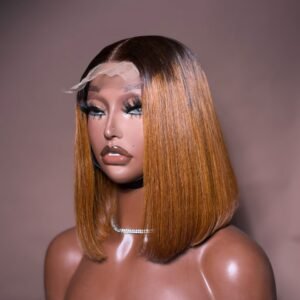 (2x6) 12 Inches Honey Blonde Raw Donor Bonestraight